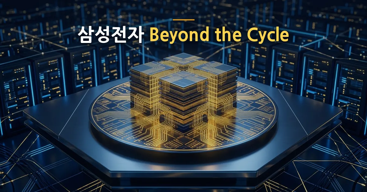 삼성전자 목표가 56만 원 상향: 분기 영업익 104조 DS 폭주와 메모리·파운드리 턴키 시너지 분석